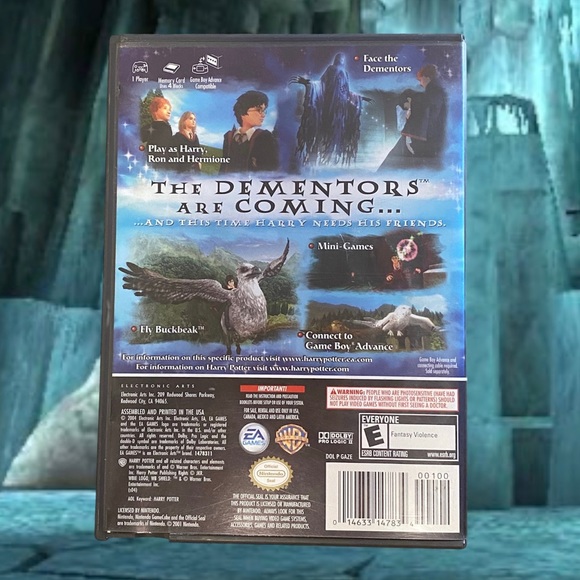 Harry Potter and the Prisoner of Azkaban (Nintendo GameCube, 2004) - Picture 2 of 3